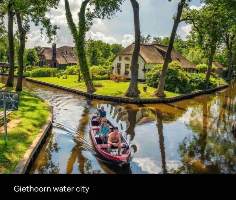 Family House With Garden & Jacuzzi & Sauna Near Amsterdam Vijfhuizen エクステリア 写真