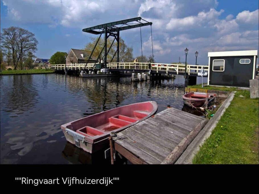 Family House With Garden & Jacuzzi & Sauna Near Amsterdam Vijfhuizen エクステリア 写真